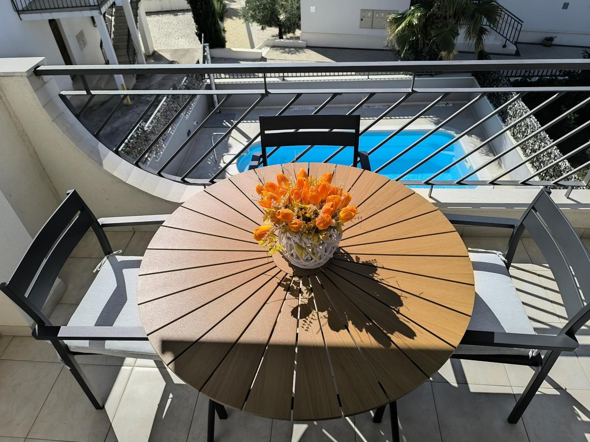 Villa Seaview With Pool - Apartment Yellow Trogir Exterior foto